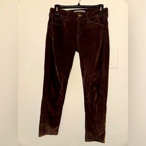 Vince women’s brown corduroy pants 25 retro contemporary fall
